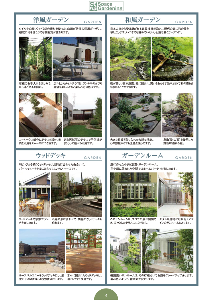外構・庭工事ハンドブック20ページ